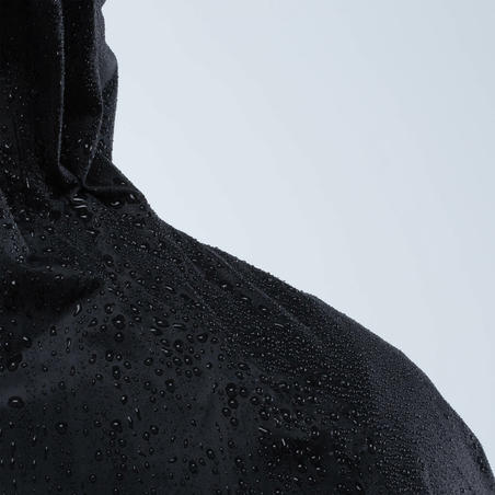 פונצ'ו דגם 100 לרכיבה עירונית - שחור