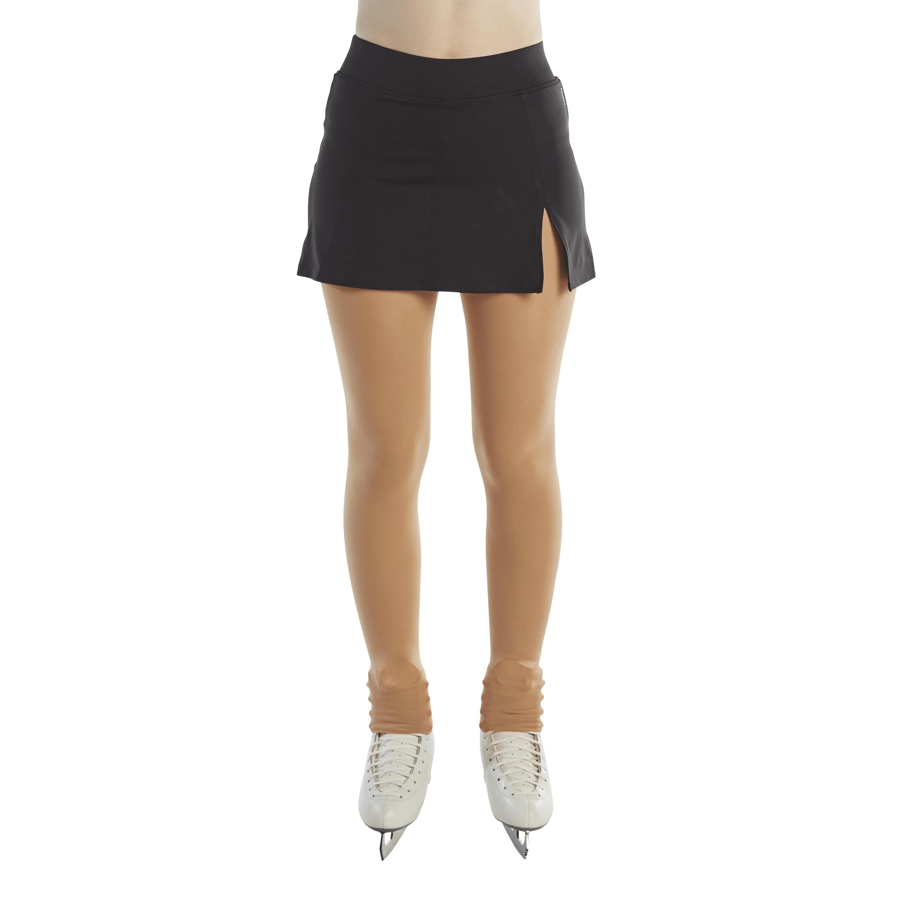 Adult Figure Skating Skirt - Black 2/6