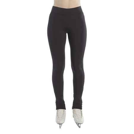 Adult Figure Skating Training Leggings - Black