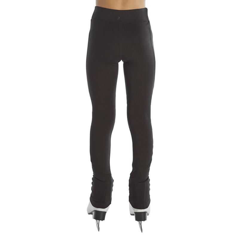 Kids' Figure Skating Training Leggings Black AXELYS Decathlon