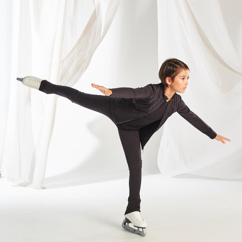 Kunstschaatslegging voor training kinderen zwart