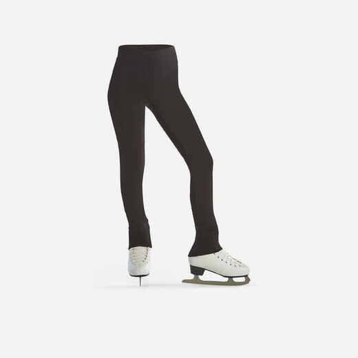 
      Kids' Figure Skating Training Leggings - Black
  