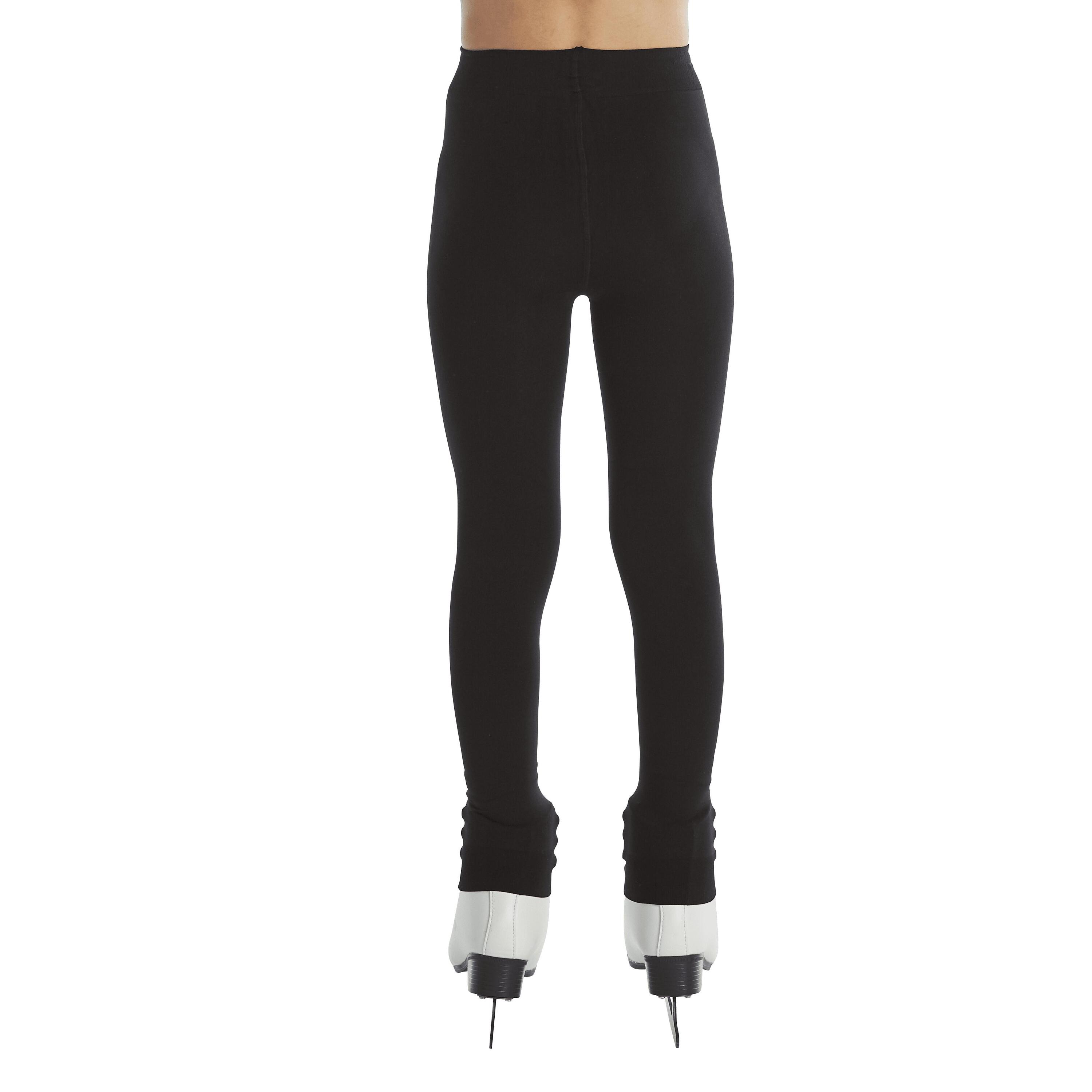 Kids' Footless Figure Skating Tights 3/8