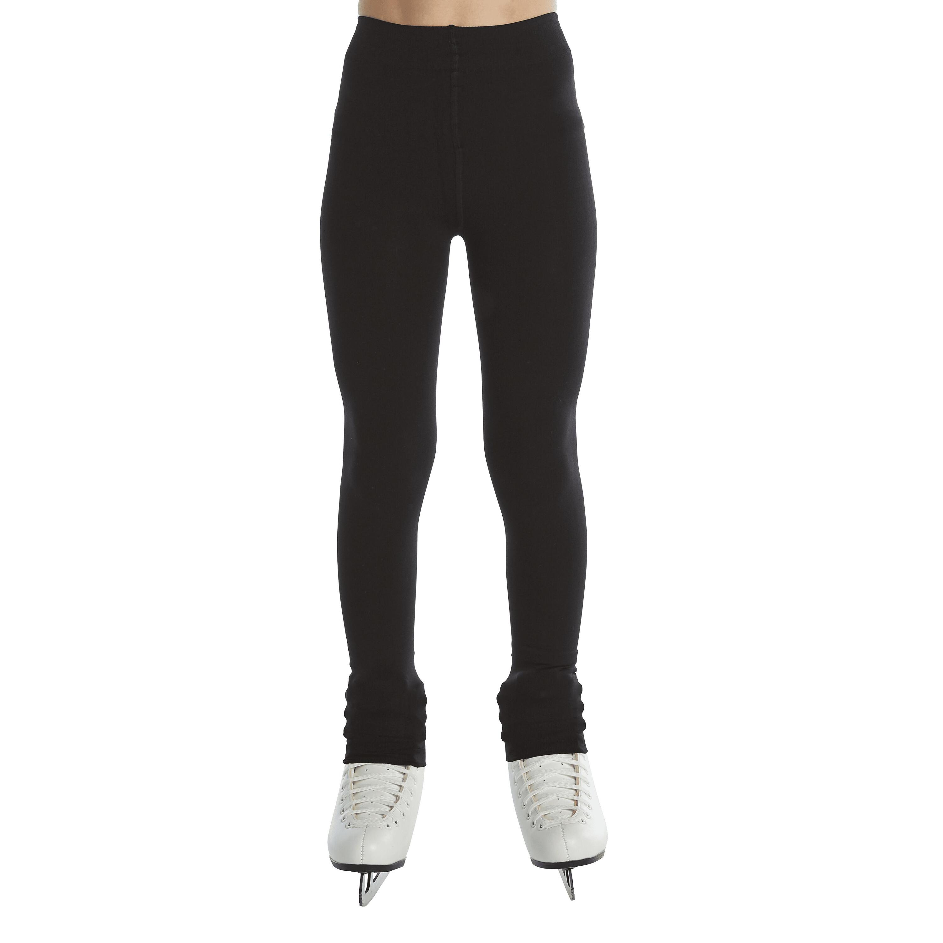  Ice Skating Pants for Girls 5-6 Years Old Pure Black