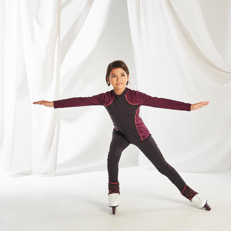 malla patinaje artistico niña Children's Patterned Thin Training