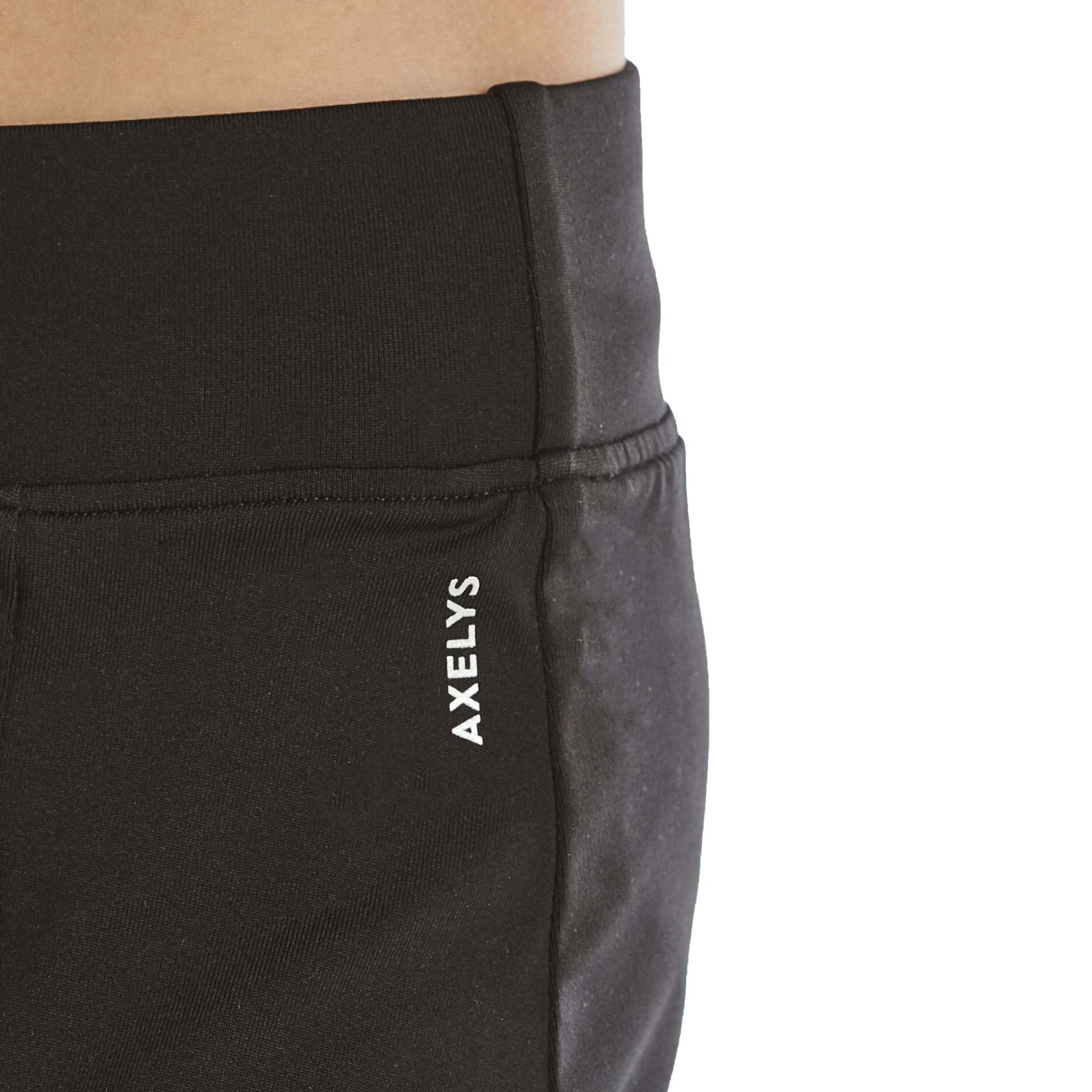 Kids' Figure Skating Skirt - Black 6/7