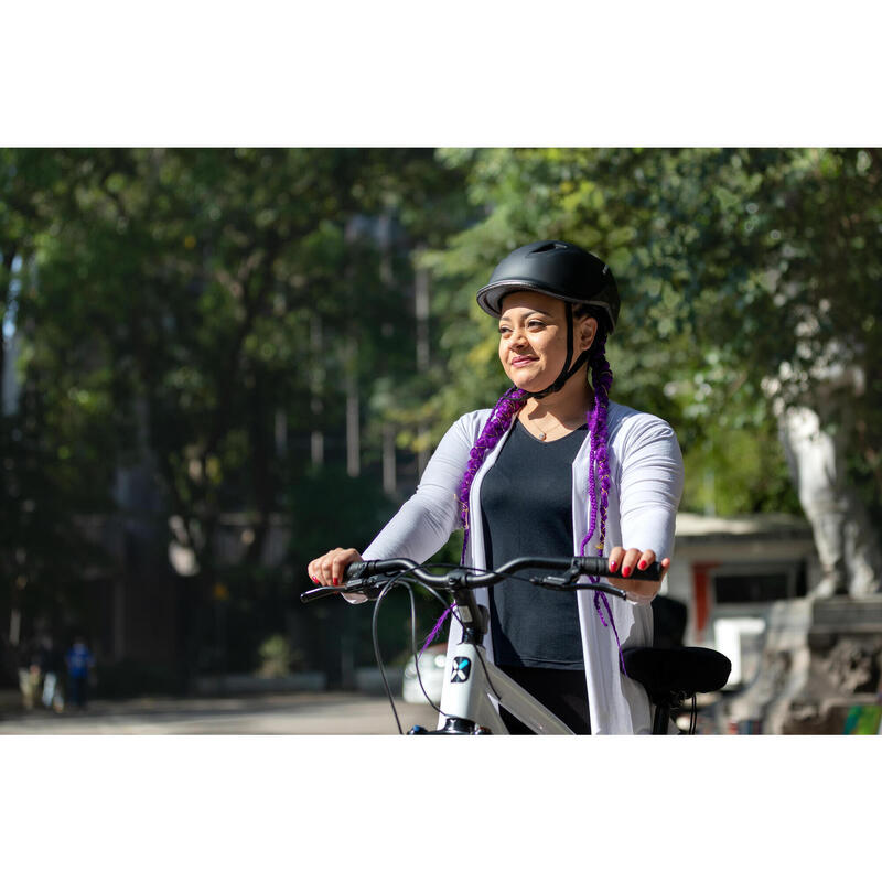 CAPACETE BICICLETA CIDADE 100 PRETO