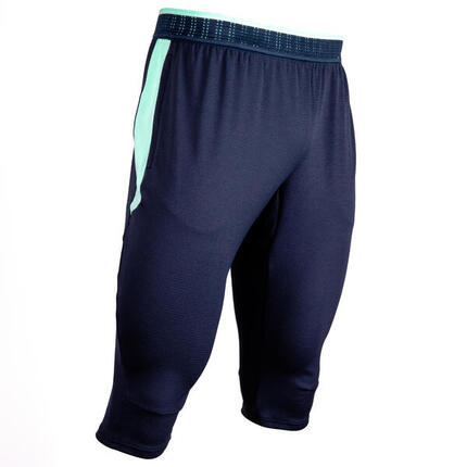 3/4 pant de football adulte CLR bleu foncé