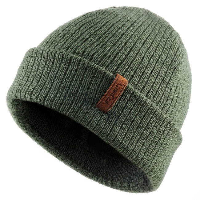 ADULT'S SKIING HAT FISHERMAN - GREEN