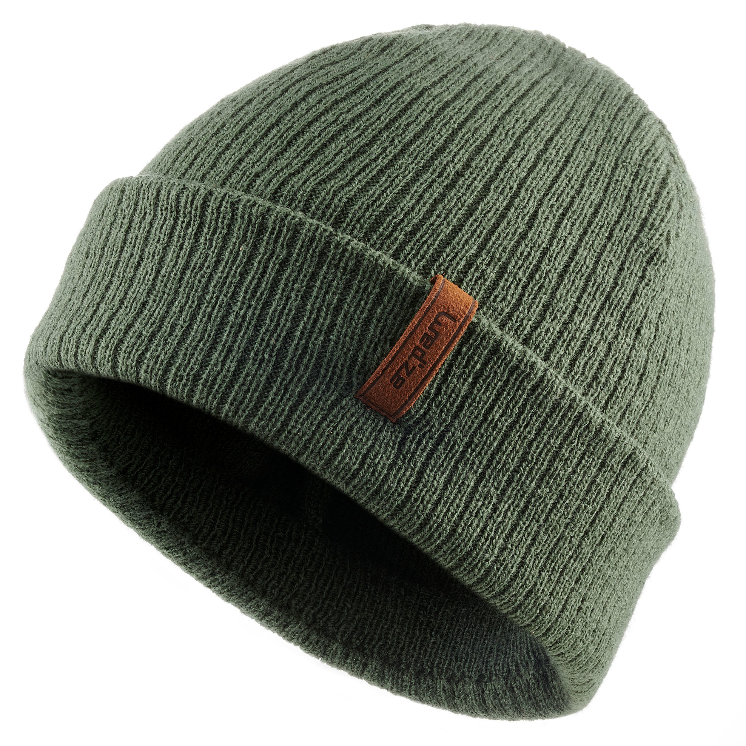 ADULT SKI HAT - FISHERMAN - GREEN 6/6