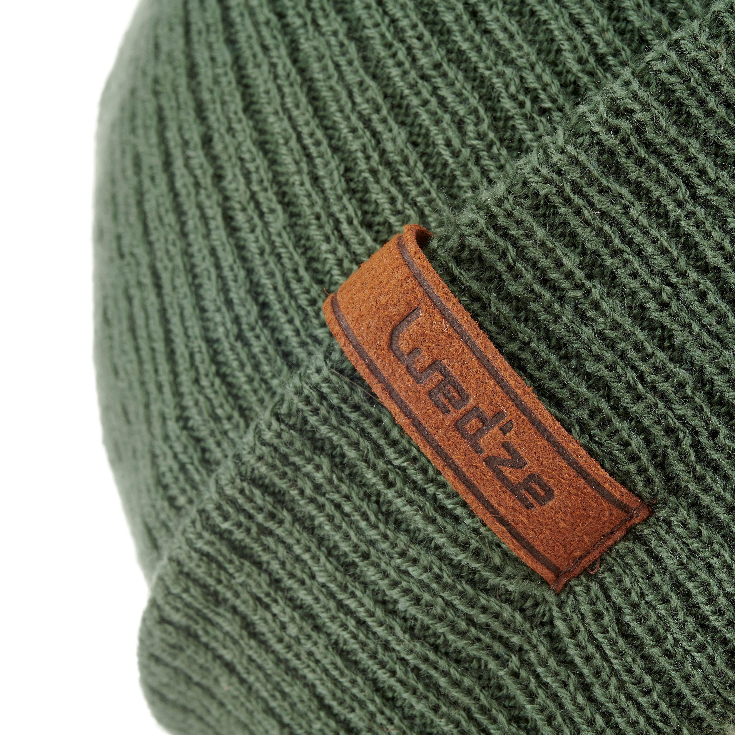 ADULT SKI HAT - FISHERMAN - GREEN 5/6
