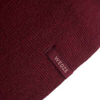 ADULT SKI HEADBAND - SIMPLE - BURGUNDY