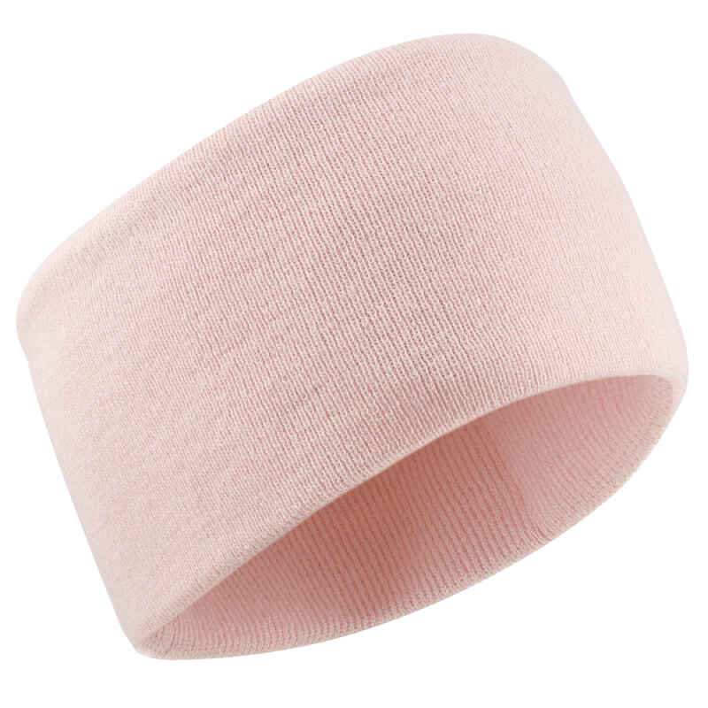 Ski-Stirnband Simple Erwachsene rosa 