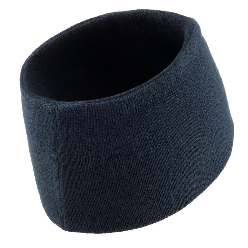 BASIC HOOFDBAND VOOR SKIËN VOLWASSENEN MARINEBLAUW