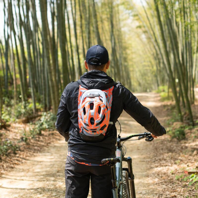 Trinkrucksack MTB ST 520 6 l orange/grau