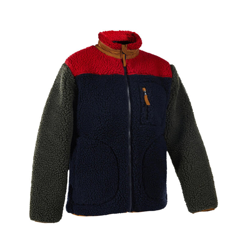 Chaqueta Polar Niños Cálida Montaña y Senderismo Quechua MH500 7-15 Años