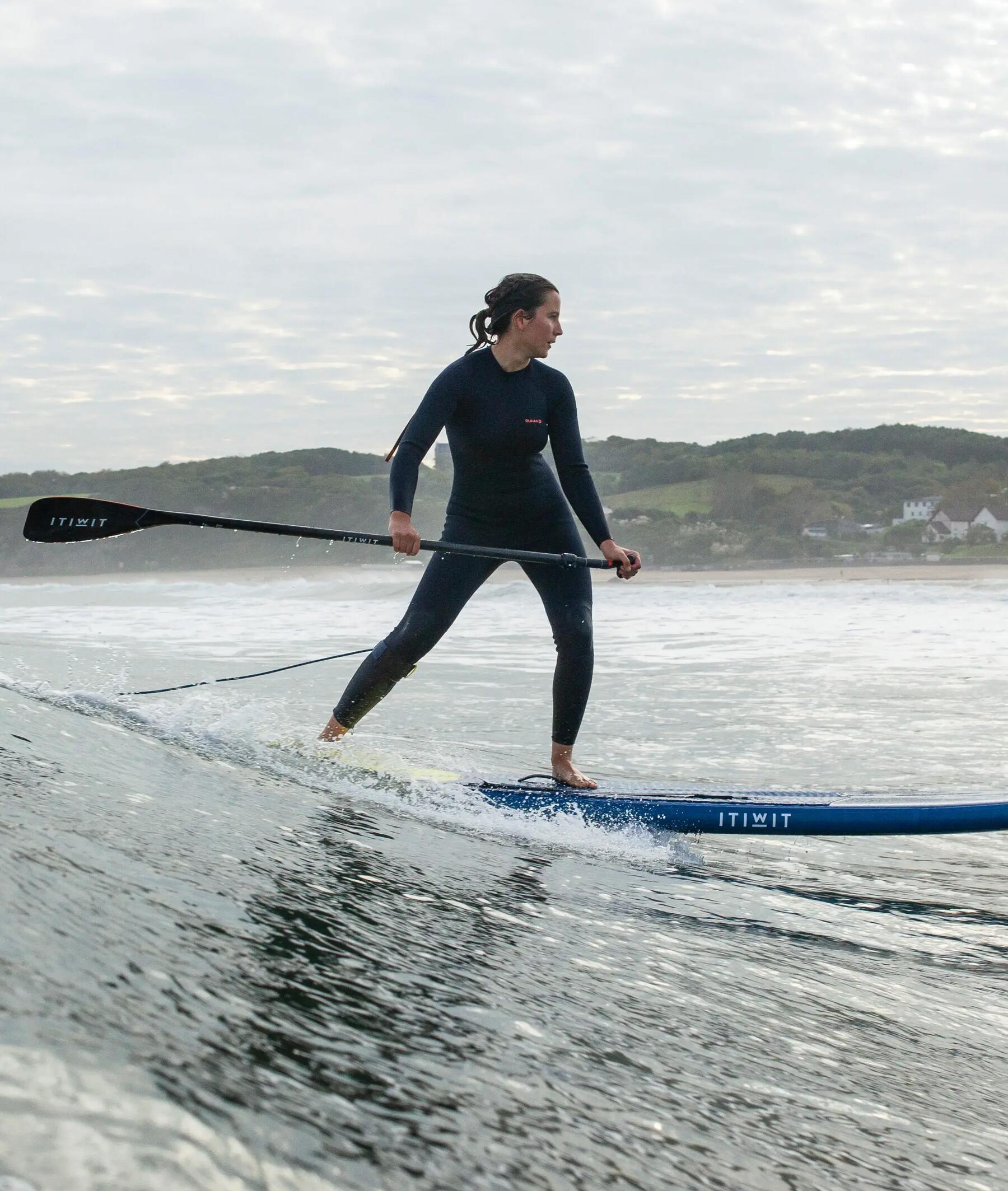 leash stand up paddle surf