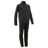 Kids' Basic Breathable Synthetic Tracksuit Gym'y - Black/Grey Print
