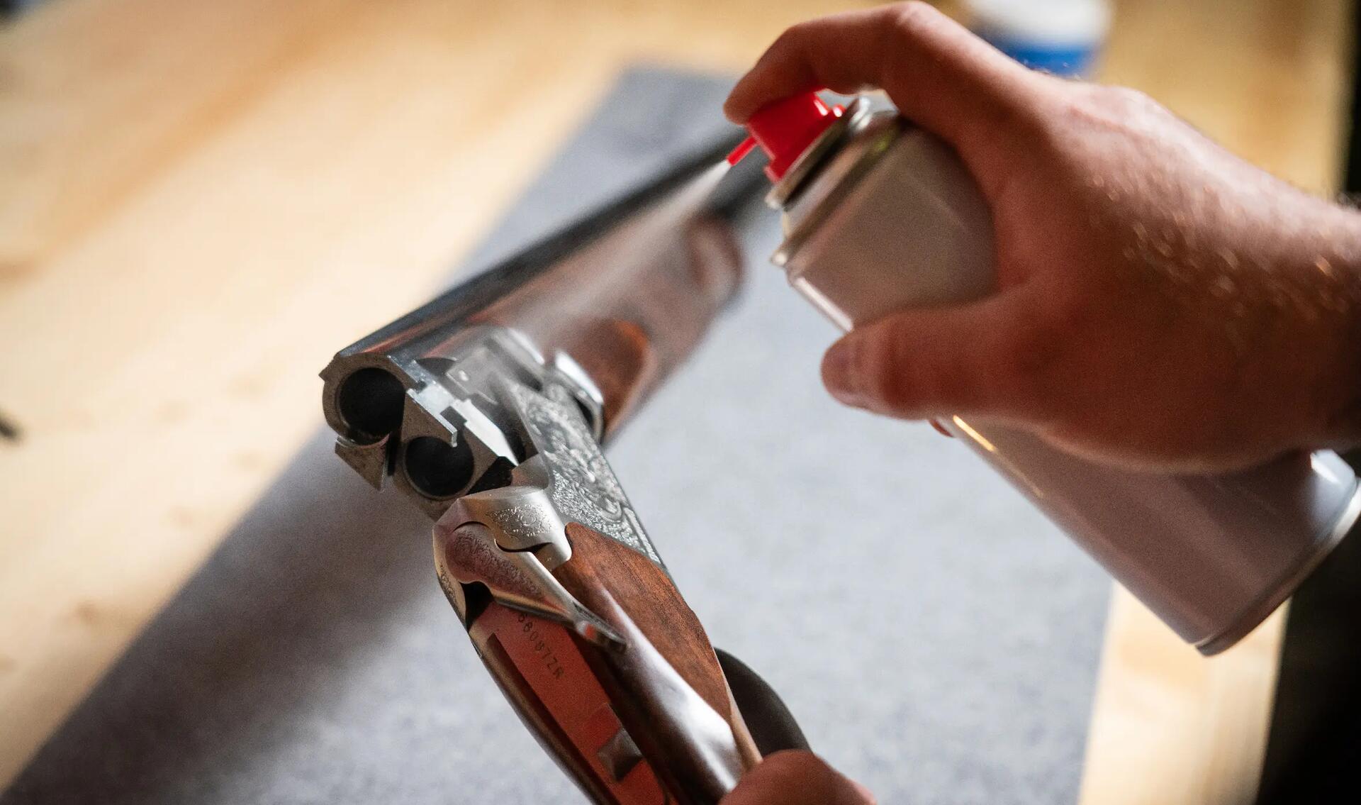 nettoyer son arme de chasse