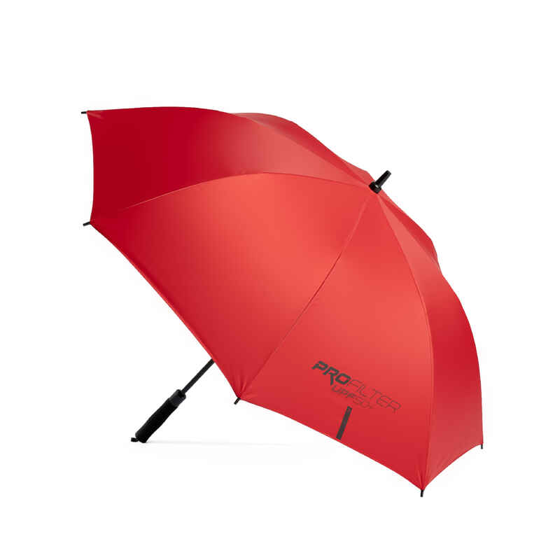 Golf umbrella medium - INESIS ProFilter red