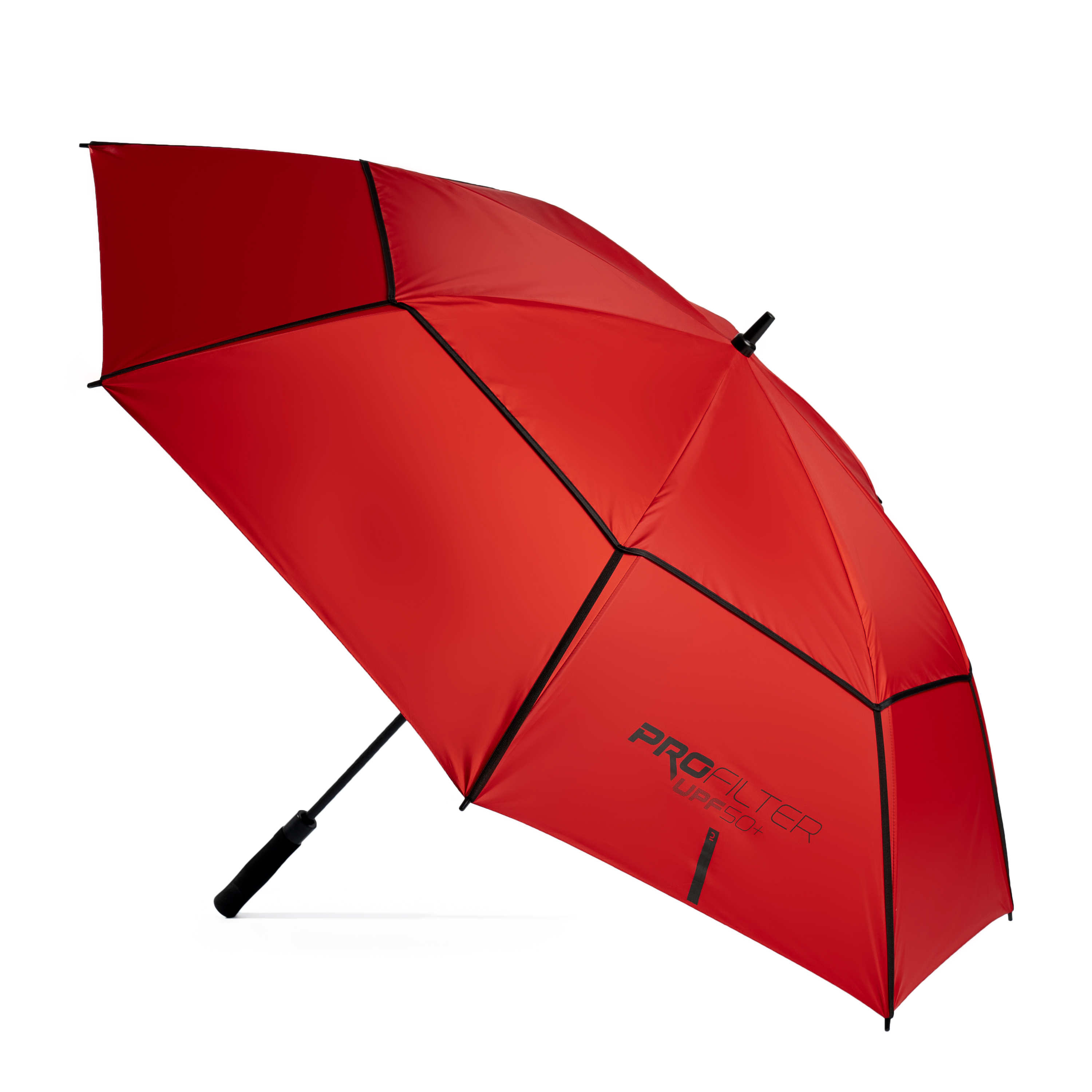 Parapluie golf large  - INESIS Profilter rouge