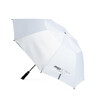 Waterproof Umbrella Small 110cm Coverage UPF50+ Sun Protection Auto Open - White