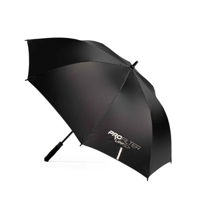 Parapluie de golf Medium 140 cm anti-UV UPF50+, Profilter noir