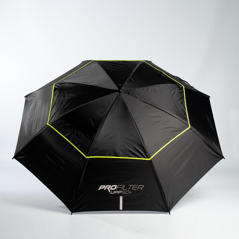 Parapluie golf large - INESIS Profilter Noir/Jaune