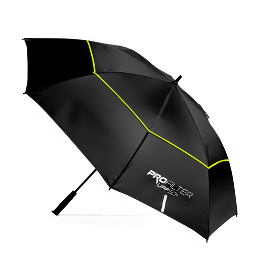 Parapluie golf large  - INESIS Profilter Noir/Jaune