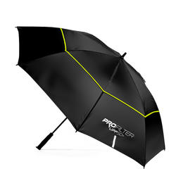 Golf Regenschirm ProFilter gross schwarz/gelb