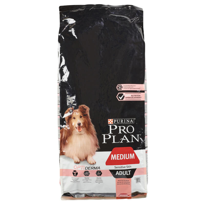 RAÇÃO PARA CÃO PRO PLAN MEDIUM ADULTO SENSITIVE SALMÃO 14 KG