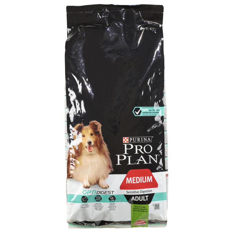 Crocchette cane adulto MEDIUM SENSITIVE agnello PRO PLAN 14 kg