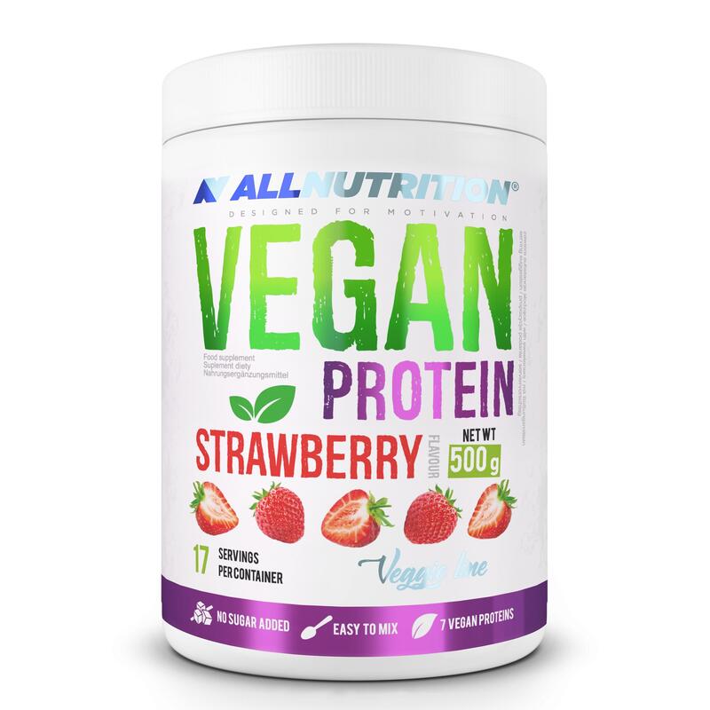 Odżywka białkowa VEGAN PROTEIN 500 g STRAWBERRY