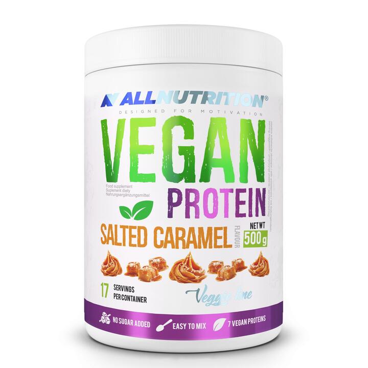 Odżywka białkowa VEGAN PROTEIN 500 g SALTED CARAMEL ALLNUTRITION
