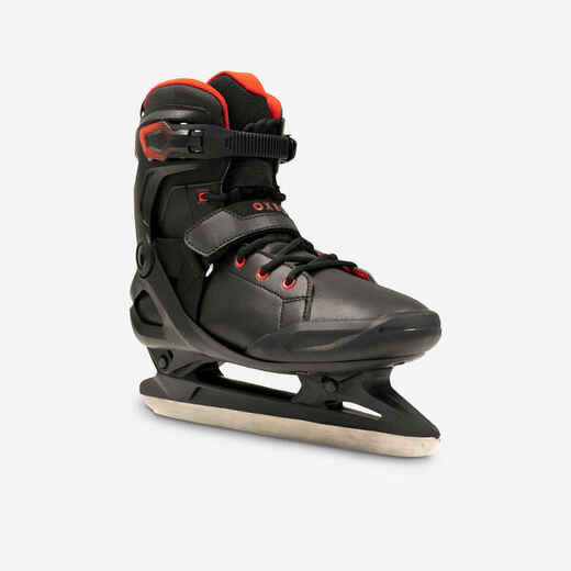 
      Men's Ice Skates Fit 500 - Black/Red
  