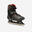 Patines sobre hielo Hombre Oxelo FIT500 Negro y rojo