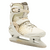 Patins à glace adulte fit520 warm femme beige