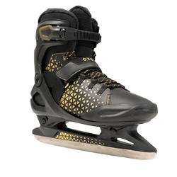 Patins à glace adulte fit520 warm homme noir