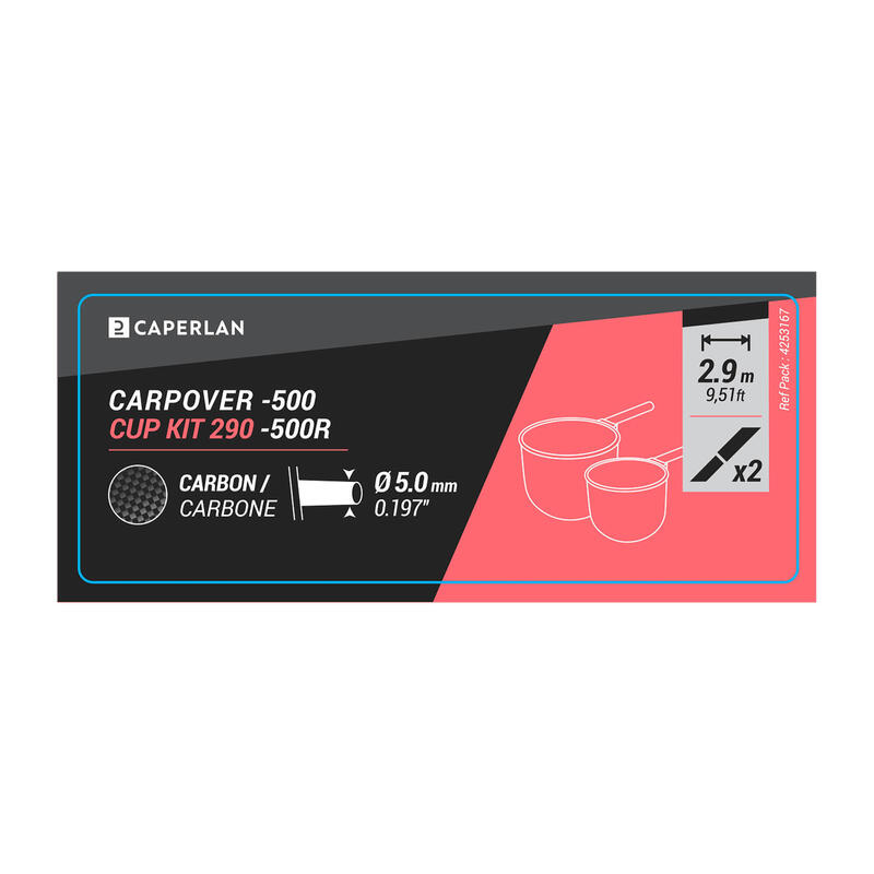 Kit Copela Cañas Carpover 500 y 500 R