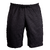 Short de football avec poches zippées adulte VIRALTO ZIP noir et carbone