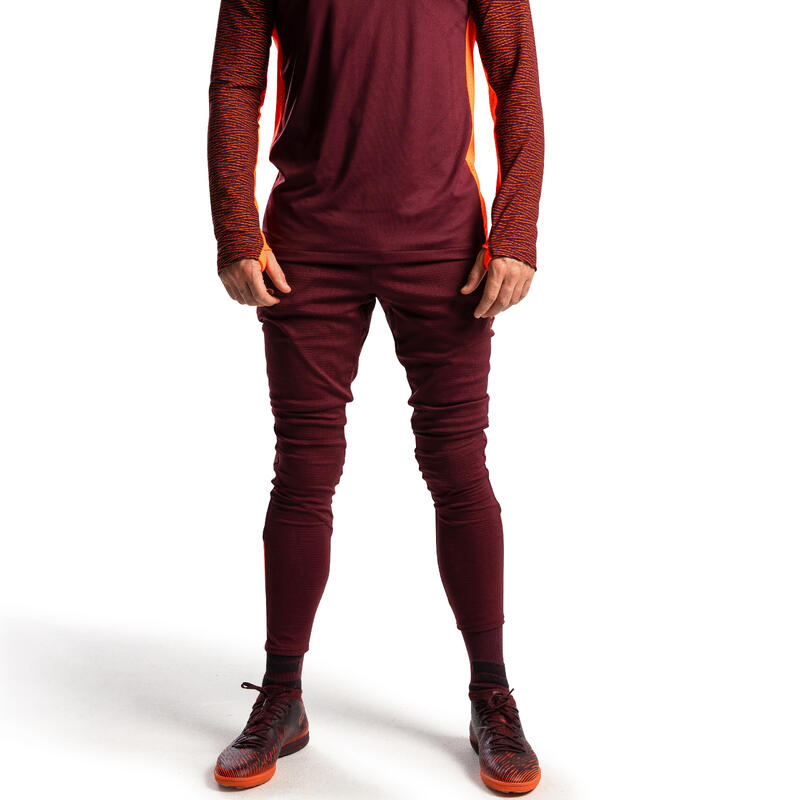 Pantalon de football adulte CLR bordeaux