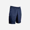 Kratke hlače za nogomet Viralto Zip s džepovima za odrasle mornarski plave