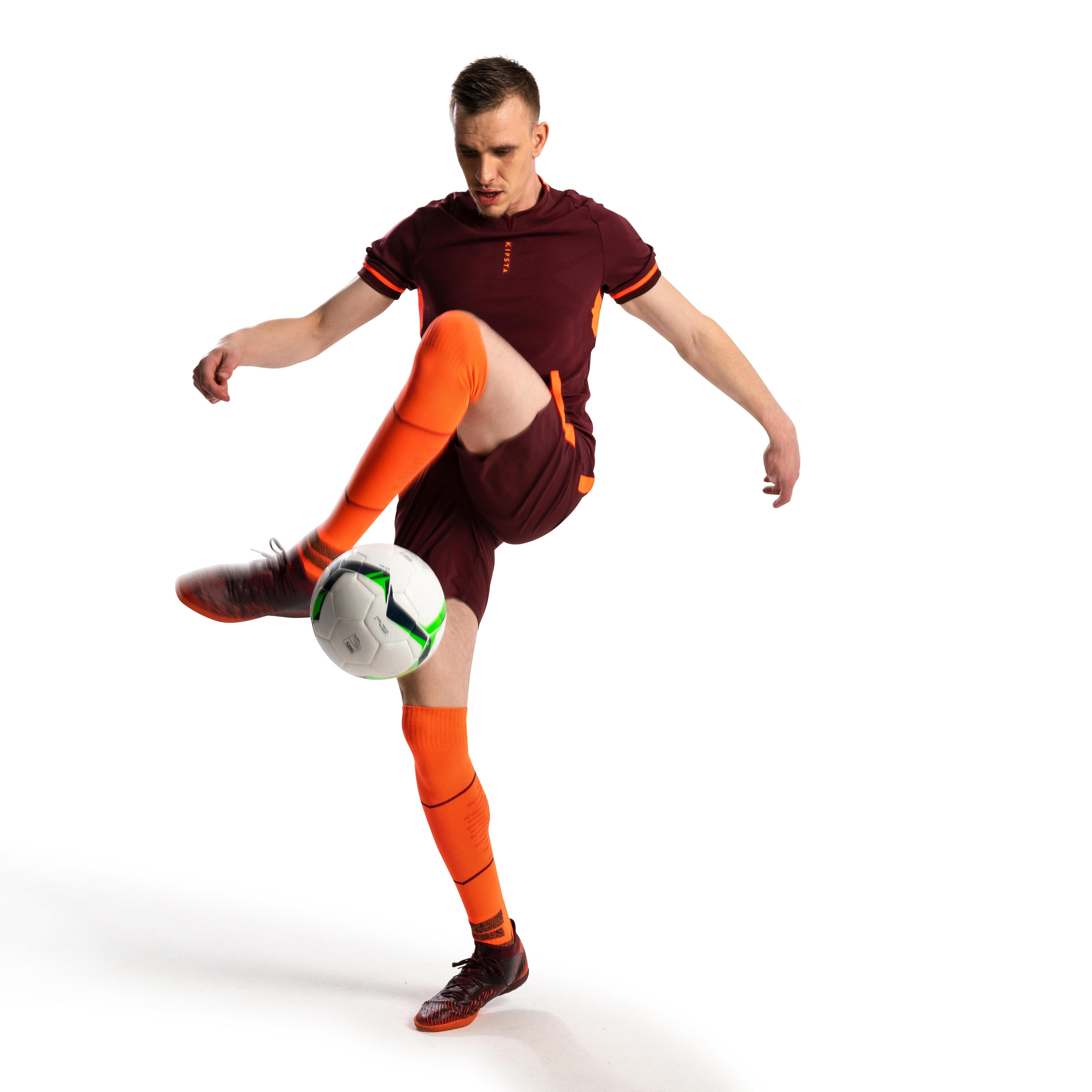 Adult Football Shorts CLR - Burgundy 9/10