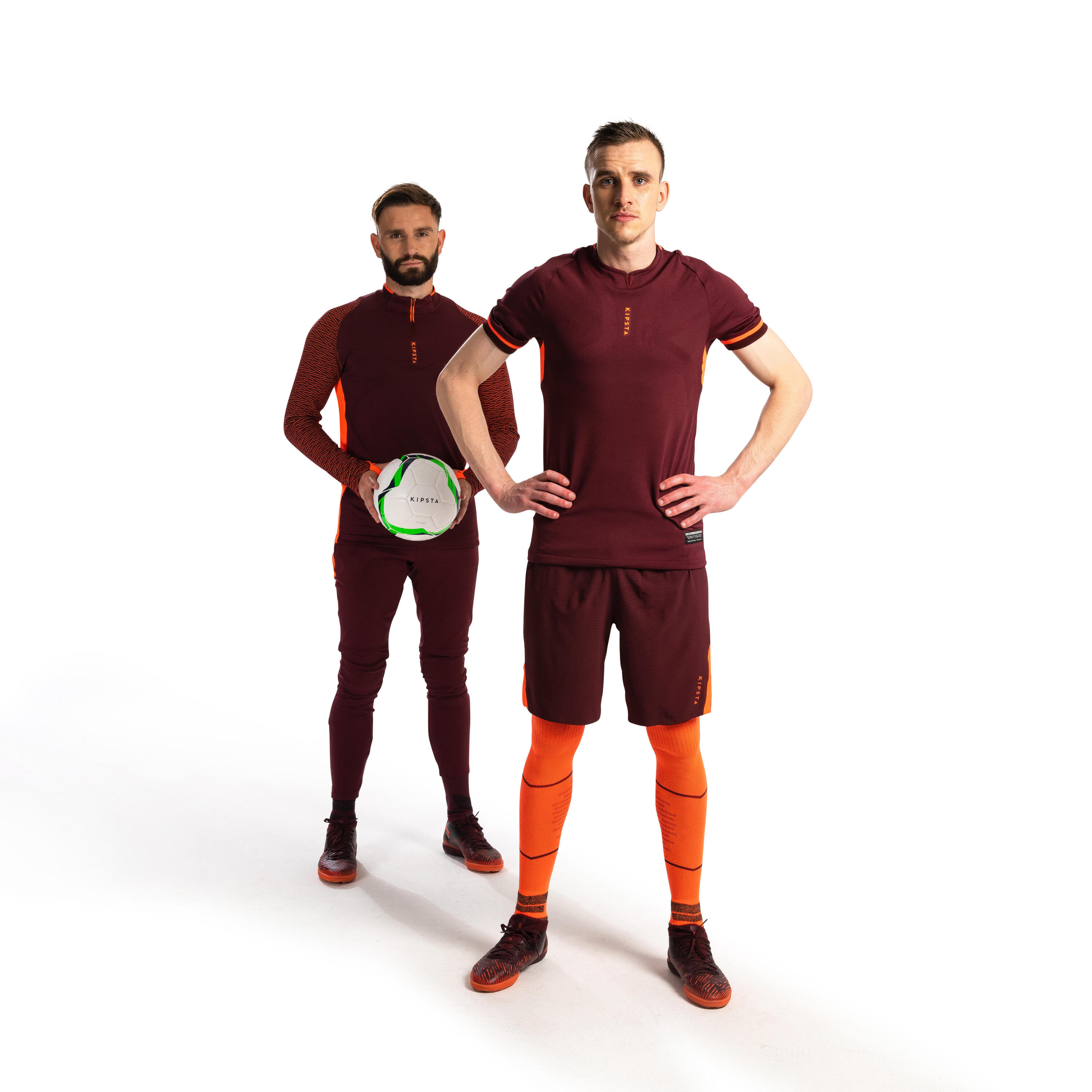 Adult Football Shorts CLR - Burgundy 10/10