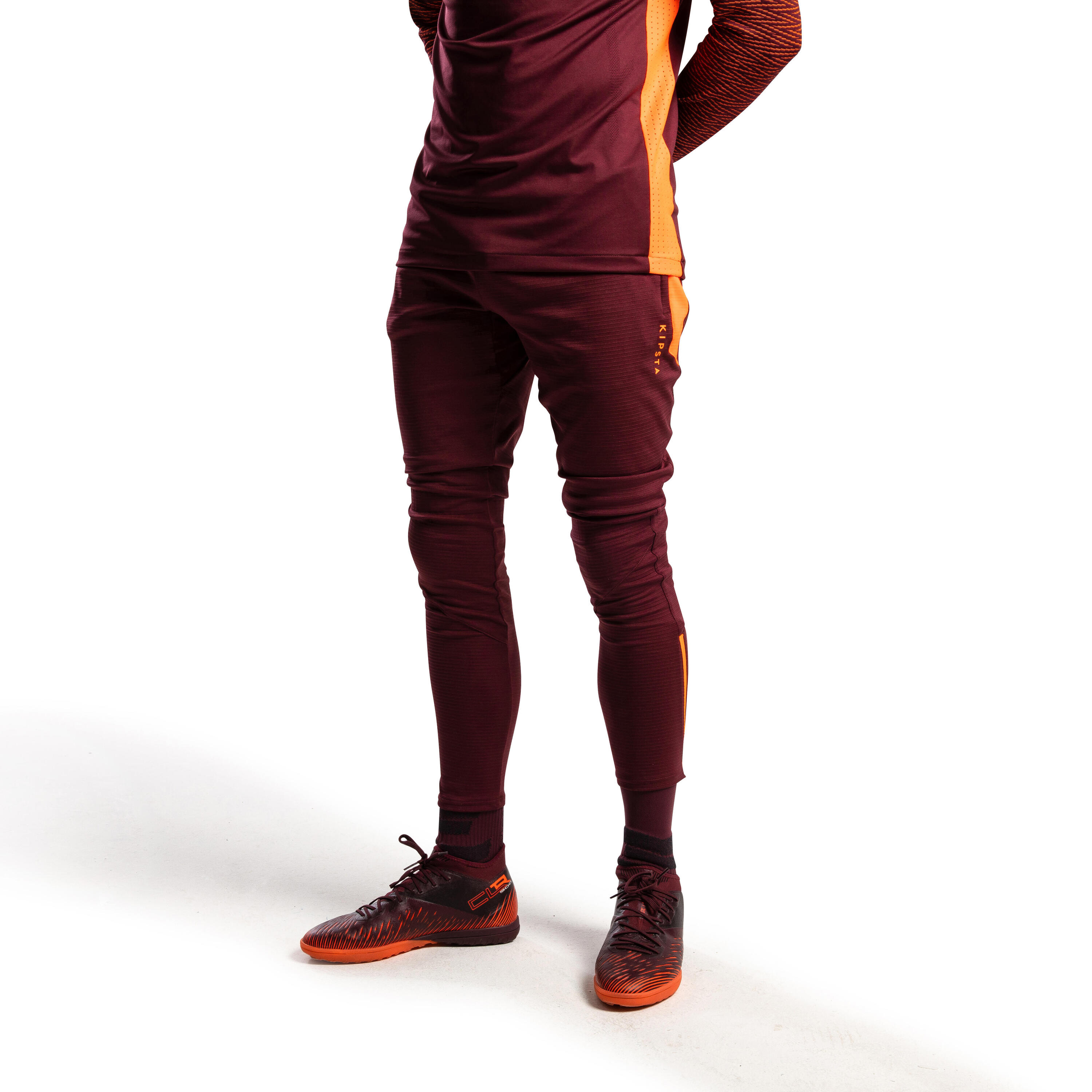 Voetbalbroek voor volwassenen CLR bordeaux 5/12