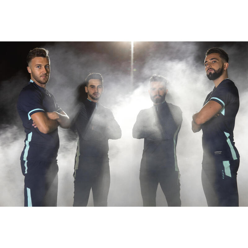 Pantalon 3/4 Fotbal CLR Albastru Adulți