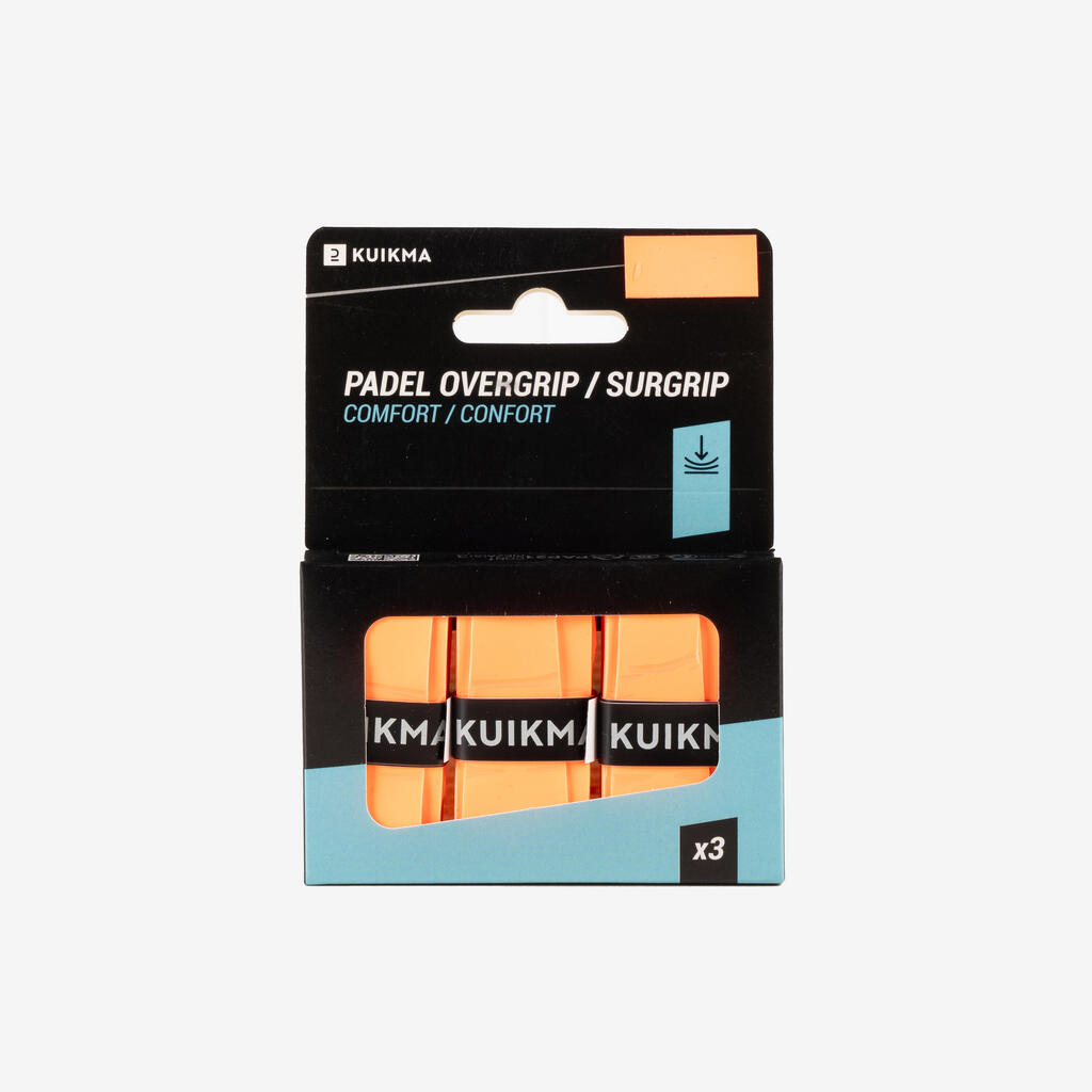 Padel-Griffband Comfort X3 schwarz