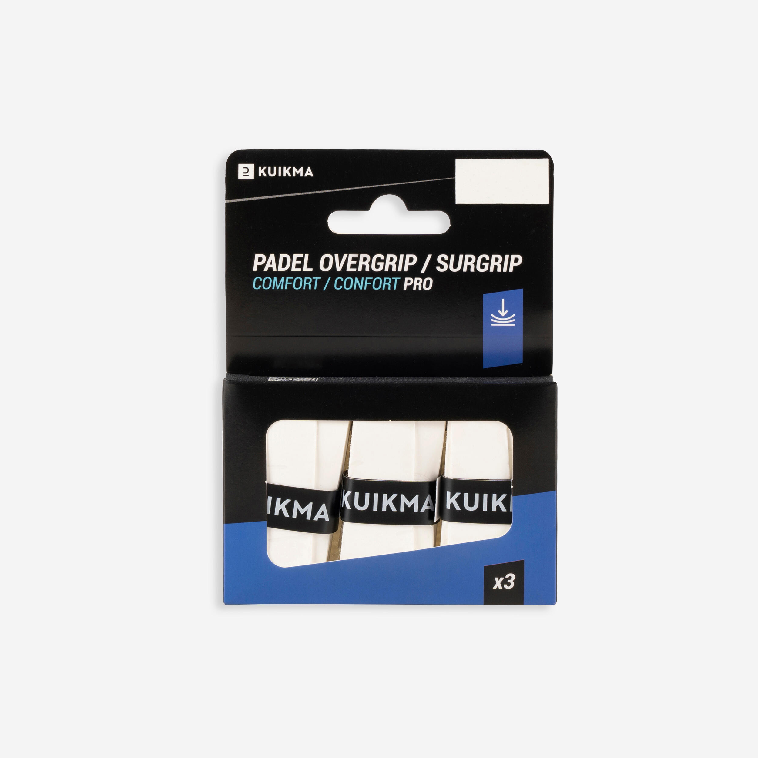 Decathlon | Overgrip padel PRO bianco |  Kuikma