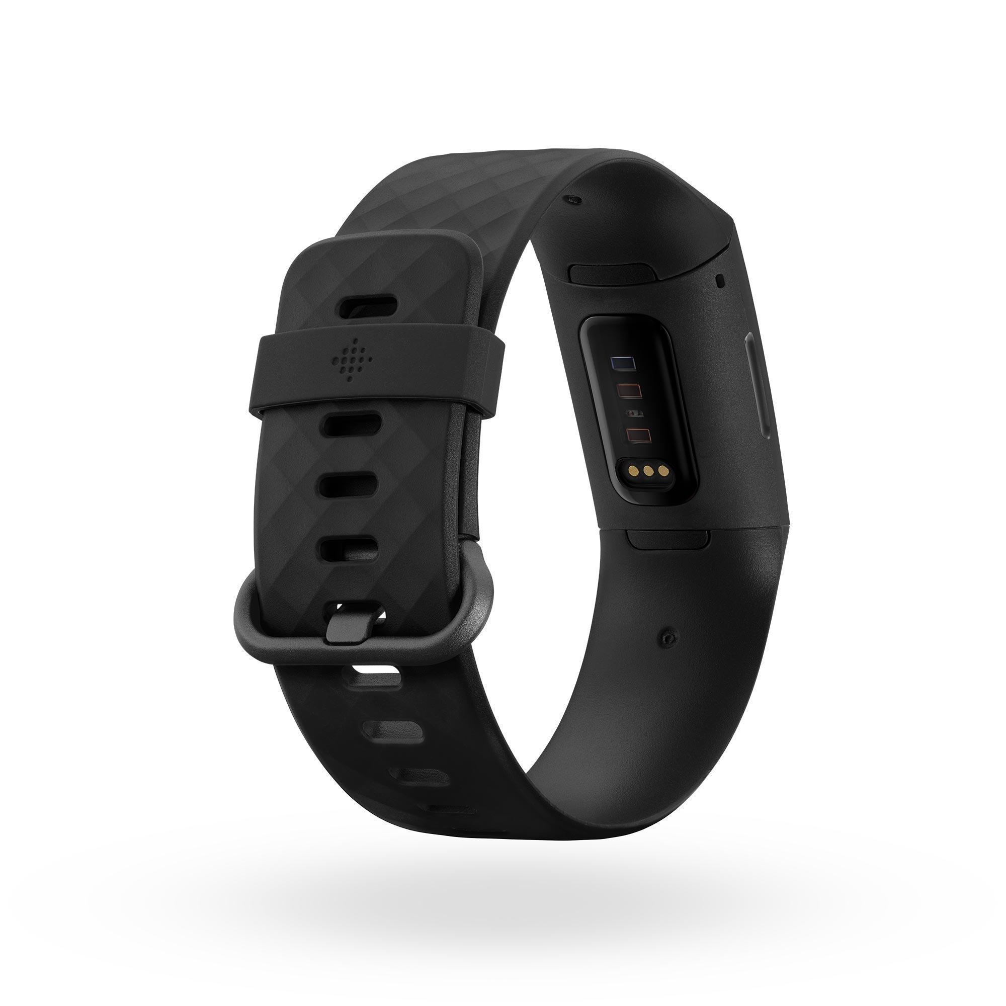 Fitbit Charge 3 Charge 4 バンド ブラック S - 時計