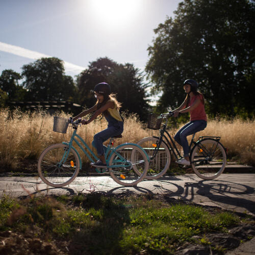 vélo 10 ans bleu